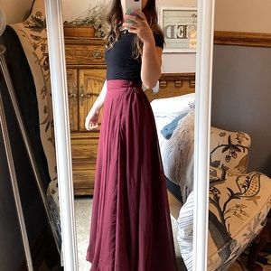 Formal maxi skirt
